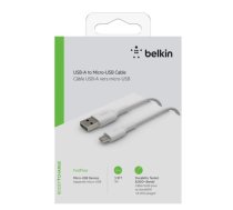 Belkin Micro-USB/USB-A 1m PVC white CAB005bt1MWH ( CAB005BT1MWH CAB005BT1MWH CAB005bt1MWH ) kabelis  vads