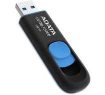 Pendrive ADATA DashDrive UV128 64GB (AUV128-64G-RBE) ( AUV12864GRBE 1966578 4713435797150 AUV128-64G-RBE ) USB Flash atmiņa