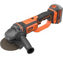 BlackDecker Cordless Angle Grinder BCG720M1 - 18Volt (bez akumulatora un lādētāja) ( BCG720M1 QW BDBCG720M1-QW ) Slīpmašīna