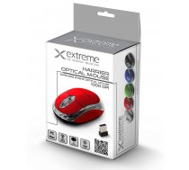 Extreme XM105R Wireless Optical Mouse 3D 2.4 GHz 1000 DPI 3D - RED ( XM105R XM105R - 55901299926185 ) Datora pele