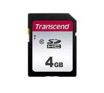 Transcend SDHC 300S          4GB Class 10 ( TS4GSDC300S TS4GSDC300S TS4GSDC300S ) atmiņas karte