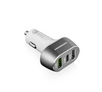 Car charger MC-CU2C1 (Quick Charge 3.0 + USB + USB Type C) ( ZT MC CU2C1 07 ) iekārtas lādētājs