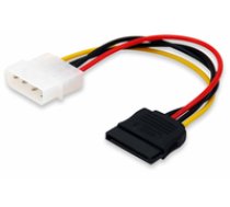 Stromversorgung Adapter Equip 4-polig(M)-15PIN SATA (M)15cm ( 112050 112050 112050 ) kabelis datoram