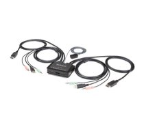 StarTech.com SV211DPUA4K USB DisplayPort KVM Switch (Unterstatzt 3 5-mm-Audio DisplayPort 1.2 USB-powered OS-unabhangig) - KVM-/Audio-Swi ( SV211DPUA4K ) KVM komutators