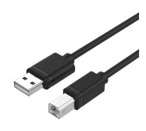 Unitek cable USB 2.0 AM-BM 5m; Y-C421GBK ( Y C421GBK ) kabelis vads