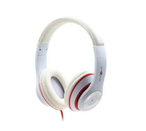 Gembird microphone  stereo headset Los Angeles with volume control  white ( MHS LAX W MHS LAX W MHS LAX W ) austiņas