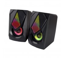 USB SPEAKER 2.0 LED RAINBOW BOOGIE ( EGS102 EGS102 ) pārnēsājamais skaļrunis