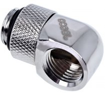 Alphacool Eiszapfen 90  L-angle adapter short 1/4"  chrome-plated - 17249 ( 17249 17249 17249 ) ūdens dzesēšanas sistēmas piederumi