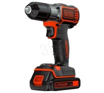 BlackDecker ASD18KB auto select cordless screw driller + case + 2 Batteries 1.5Ah ( ASD18KB QW 5035048447550 BDASD18KB-QW )