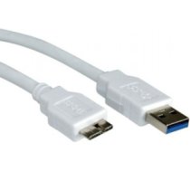 VALUE - USB- Cable - 9- pin USB Type A (M) - 10- pin Micro- USB Type B (M) - 3 m (USB 3.0) - white (11.99.8877) ( 11.99.8877 11.99.8877 11.99.8877 ) kabelis  vads
