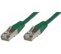 MicroConnect FTP CAT6 1M GREEN PVC 4x2xAWG 26 CCA ( B FTP601G ) tīkla kabelis