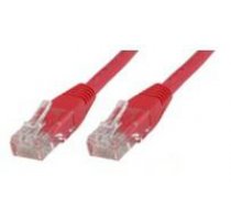 MicroConnect FTP CAT6 0.5M RED PVC 4x2xAWG 26 CCA ( B FTP6005R ) tīkla kabelis