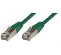 MicroConnect F/UTP CAT6 0.25m Green PVC Outer Shield : Foil screening ( B FTP60025G ) tīkla kabelis