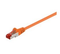 MicroConnect F/UTP CAT6 1m Orange PVC Outer Shield : Foil screening ( B FTP601O ) tīkla kabelis