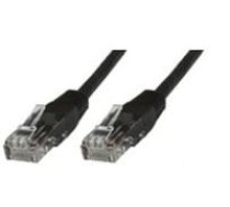 MicroConnect FTP CAT6 0.5M BLACK PVC 4x2xAWG 26 CCA ( B FTP6005S ) tīkla kabelis