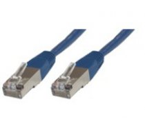 MicroConnect  FTP CAT5E 0.5M BLUE PVC 4x2xAWG 26 CCA ( B FTP5005B B FTP5005B B FTP5005B ) tīkla kabelis