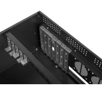 Rackmount server ATX chassis 450/08 19''/4U ( SC01 4504 08B SC01 4504 08B ) Datora korpuss