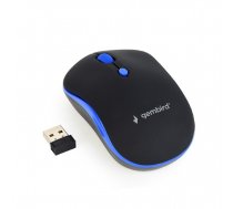 Gembird Wireless optical mouse MUSW-4B-03-B 1600 DPI nano USB black-blue ( MUSW 4B 03 B ) Datora pele