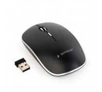 Gembird Wireless optical mouse MUSW-4B-01  1600 DPI  nano USB  black ( MUSW 4B 01 MUSW 4B 01 MUSW 4B 01 ) Datora pele