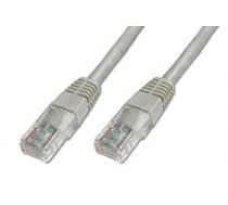 Patch cable U-UTP CAT5e  1m Cu AWG 26/7 grey ( DK 1511 010 DK 1511 010 DK 1511 010 ) tīkla kabelis