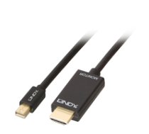 Lindy Mini-DisplayPort an HDMI Kabel 4K30 (DP: passiv) 1m ( 36926 36926 36926 ) adapteris