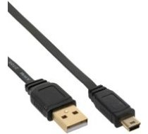 Kabel USB InLine USB A - Mini USB A 0.3m czarny (31803F) ( 31803F Inline_ 31803F ) USB kabelis