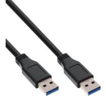 InLine 35203 USB 3.0 Kabel A an A schwarz 0.3m ( 35203 Inline_ 35203 ) kabelis vads