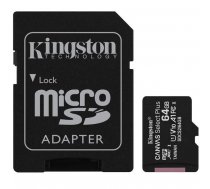 Kingston Canvas Select Plus UHS-I 64 GB MicroSDXC Flash memory class 10 SD Adapter ( SDCS2/64GB ) atmiņas karte