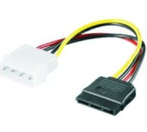 Goobay Molex - SATA 0.15m Multicolor (50674) ( 4040849506741 CABLE-259 ) kabelis datoram