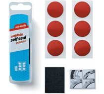 Weldtite Latki do opon zestaw PUNCTURE RED DEVILS SELF SEAL PATCH KIT 6 x latki samoprzylepne pudelko 25 szt. (WLD-1036) WLD-1036 (5013863110361) ( JOINEDIT17493074 )