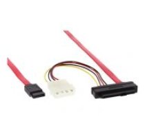 InLine SAS Cable 29 Pin SFF-8482 + Power - 1x SATA  0.5m (27602) ( 4043718209149 27602 ) kabelis datoram