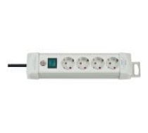 Brennenstuhl Premium-Line power strip 4 sockets 1.8 m white (1955540100) ( 1955540100 1955540100 ) elektrības pagarinātājs