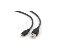Gembird micro USB cable 2.0 AM-MBM5P black 3m ( CCP MUSB2 AMBM 10 ) USB kabelis