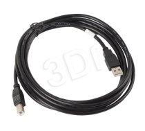 Cable USB 2.0 AM-BM 3M black ( CA USBA 10CC 0030 BK CA USBA 10CC 0030 BK CA USBA 10CC 0030 BK ) USB kabelis