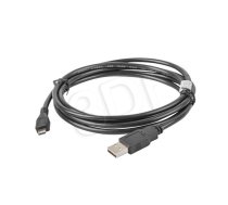 Lanberg Cable USB 2.0 micro AM-MBM5P 1.8M black ( CA USBM 10CC 0018 BK ) USB kabelis