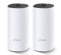 TP-Link Deco M4 AC1200 Whole-Home Mesh Wi-Fi System MU-MIMO. 2-Pack ( DECO M4(2 PACK) 3344182 DECO M4 (2PACK) Deco M4 (2-pack) DECO M4 2-PACK Deco M4 2-PK DECO M4(2-PACK) V1 DECOM4 DECOM4(2-PACK) DecoM42pack TL-DECO M4(2-PACK) ) Rūteris