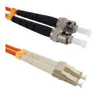 Optic patchcord LC/UPC- ST/UPC MM 50/125 OM2 2m ( 54072 ) kabelis vads