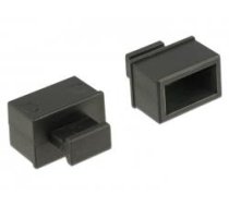 Delock Dust Cover for SFP slot with grip 10 pieces black ( 64021 64021 64021 ) aksesuārs datorkorpusiem