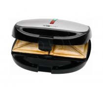 Clatronic ST/WA 3670 sandwich maker 800 W Black Stainless steel ( ST/WA 3670 ) vafeļu panna