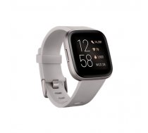 Fitbit Versa 2 (NFC) Smartwatch  Stone/Mist Grey Aluminum 811138036713 ( FB507GYSR FB507GYSR FB507GYSR ) Viedais pulkstenis  smartwatch