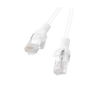 Lanberg PCU5-10CC-0050-W networking cable 0.5 m Cat5e U/UTP (UTP) White ( PCU5 10CC 0050 W PCU5 10CC 0050 W PCU5 10CC 0050 W ) tīkla kabelis