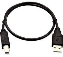 Kabel USB V7 2.0 USB A TO USB B 50CM ( V7USB2AB 50C 1E V7USB2AB 50C 1E V7USB2AB 50C 1E ) USB kabelis