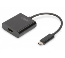 Digitus Graphic Adapter HDMI 4K 30Hz UHD to USB 3.1 Type C  with audio  black  15cm ( DA 70852 DA 70852 DA 70852 ) adapteris