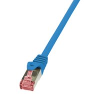 LogiLink CAT6 S/FTP Patchkabel AWG27 PI MF blau 0 25m ( CQ2016S ) tīkla kabelis