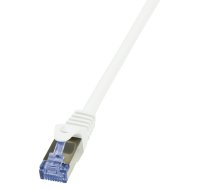 LogiLink CAT6A 0.25m white ( CQ3011S CQ3011S CQ3011S ) tīkla kabelis