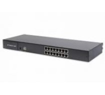 DIGITUS Modular Cat.5 KVM Switch 16-Port ( DS 72217 DS 72217 DS 72217 ) datortīklu aksesuārs