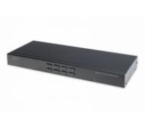 DIGITUS KVM Switch 1 User - 8 PCs (je PS/2 od. USB) ( DS 23200 2 ) KVM komutators