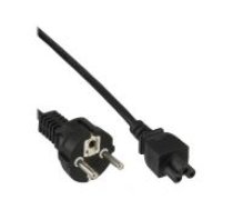 Kabel zasilajacy InLine Typ F German -" Mikey Mouse" laptop Plug (16656O) ( 16656O 16656O 16656O ) kabelis datoram