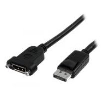 Kabel StarTech DisplayPort - DisplayPort 0.9m czarny (DPPNLFM3PW) ( DPPNLFM3PW ) kabelis video audio