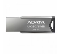 ADATA UV350 64 GB  USB 3.1  Silver ( AUV350 64G RBK AUV350 64G RBK AUV350 64G RBK ) USB Flash atmiņa